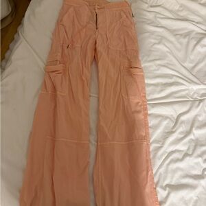 American Eagle Peach Cargo Pants